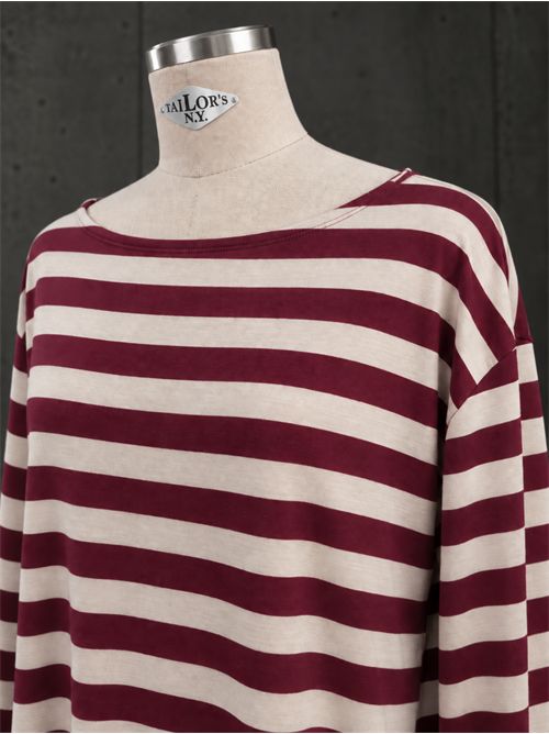 maglia college riga SUSY STAR | MAG001BURGUNDY